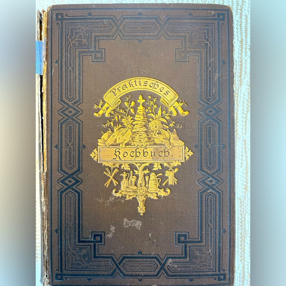 1891 GERMAN COOBOOK